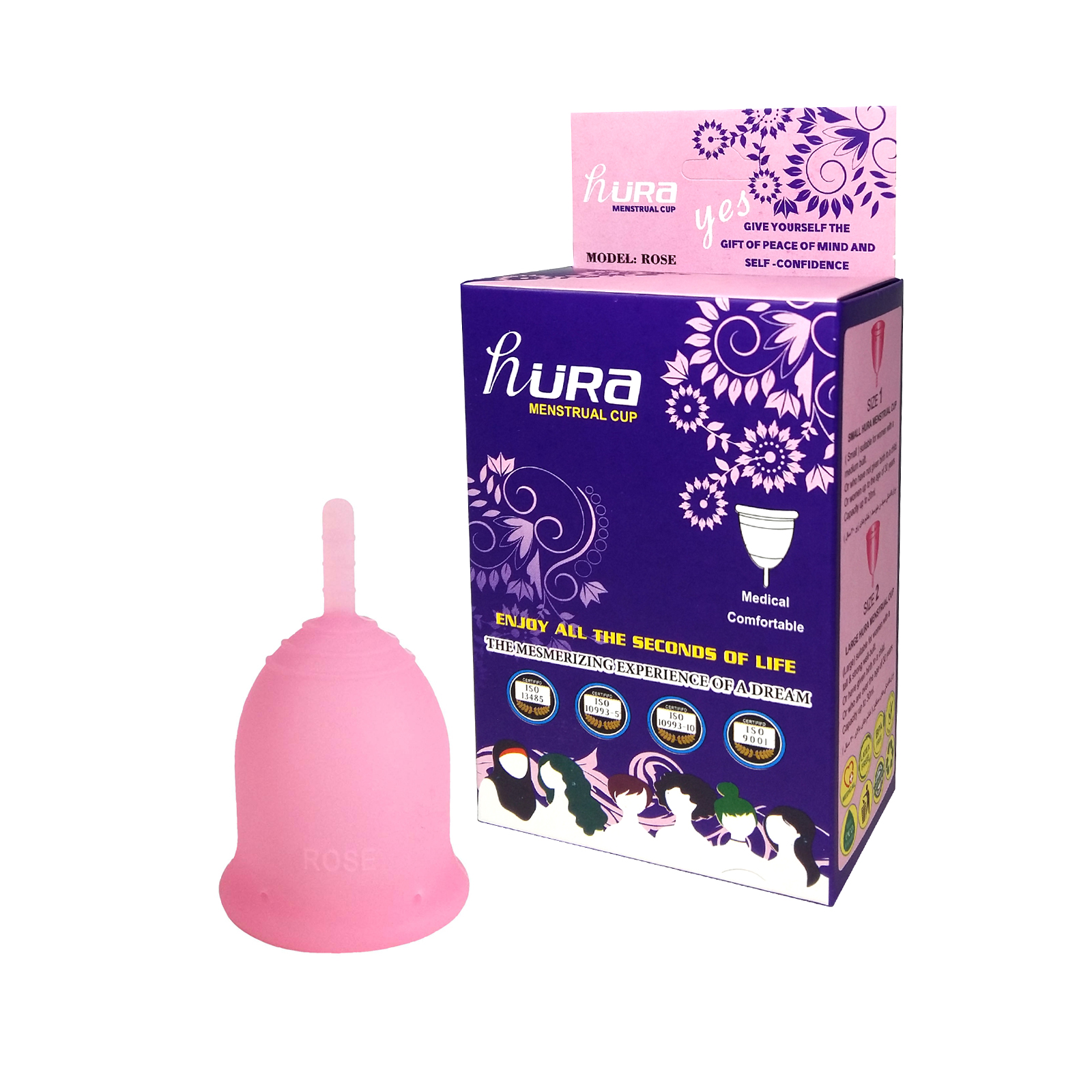 کاپ قاعدگی حورا سایز 1 ( کوچک )